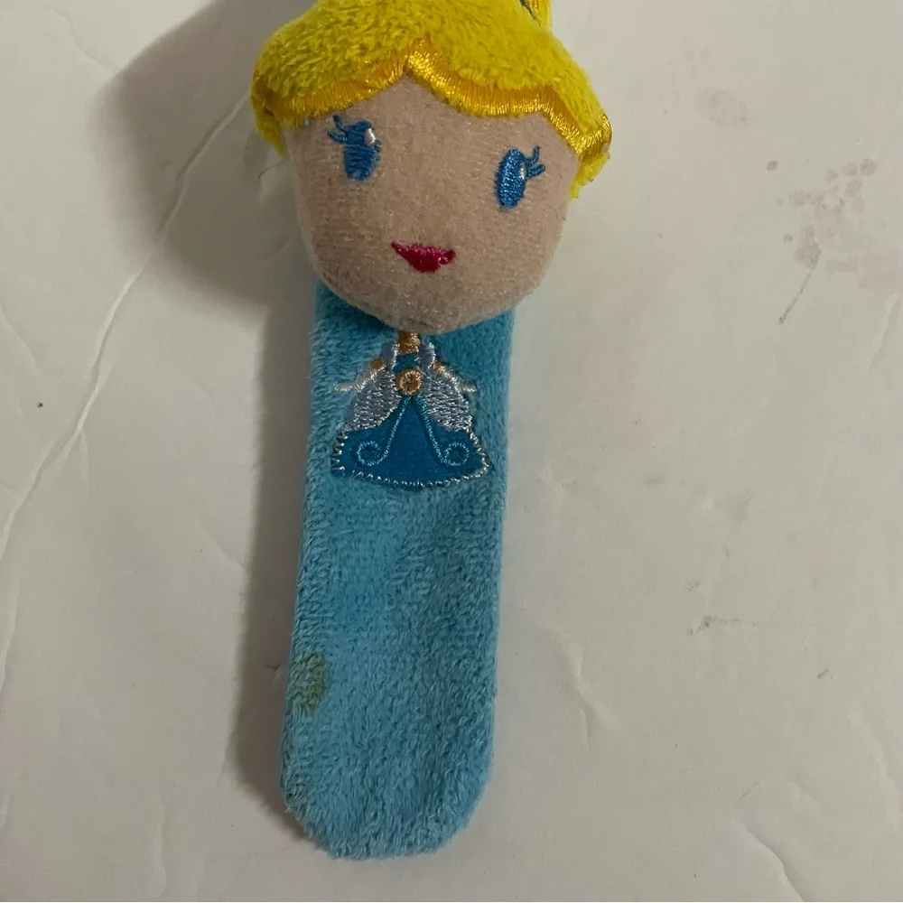 Vintage Blue Disney Cinderella Slap Bracelet